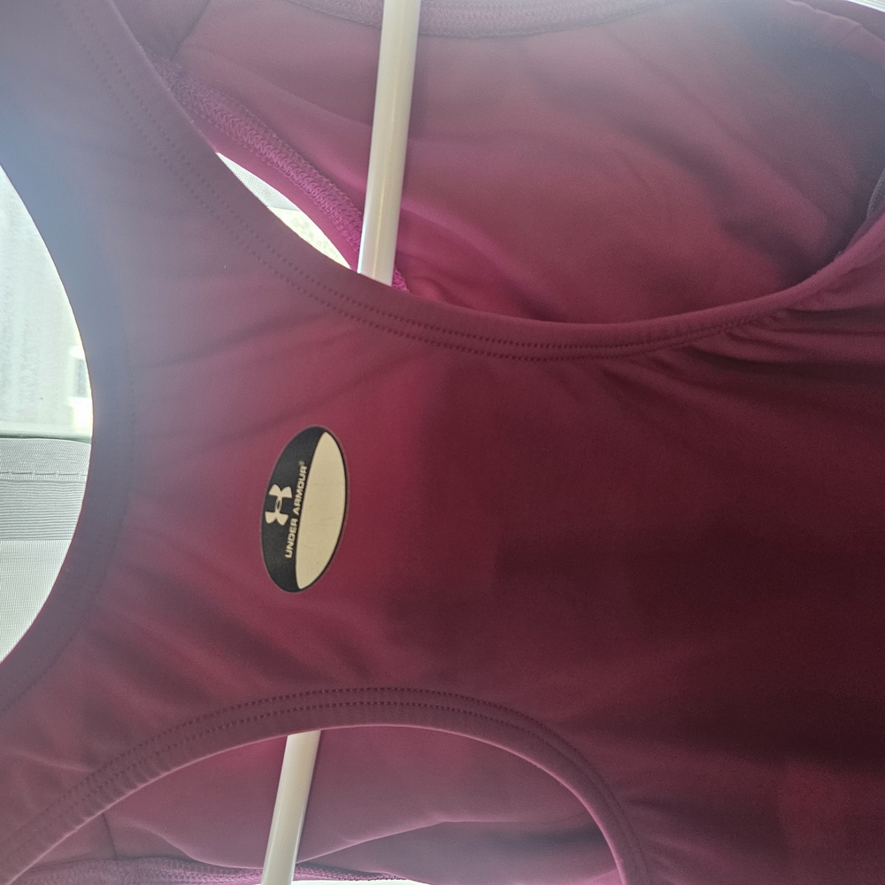Under Armour Maroon Athletic Tank - Picture 4 of 5